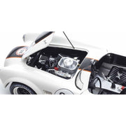 Kyosho KSD08047EW 1/18 Shelby Cobra 427 S/C White/Dark blue No.91 Essex Wire