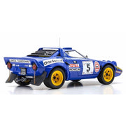 Kyosho KSD08130C 1/18 Lancia Stratos HF 1976 Tour de Corse Blue No.5