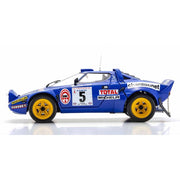 Kyosho KSD08130C 1/18 Lancia Stratos HF 1976 Tour de Corse Blue No.5