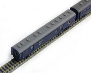 Kato 10-034-1 N Old Coach 4 Cars Blue Set