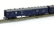 Kato 10-034-1 N Old Coach 4 Cars Blue Set