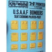 Kits World 72006 1/72 Boeing B-17F/B-17G Flying Fortress Full Colour 3D Seat Cushions