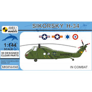 Mark One Models 144148 1/144 Sikorsky H-34 In Combat