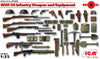 ICM 35688 1/35 WWI US Infantry Weapons and Equipment Set