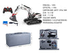 Huina 1/14 RC Excavator White