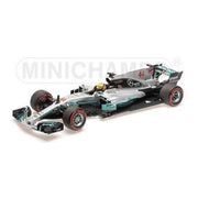 Minichamps 186170044 1/18 Mercedes AMG Petronas Formula One Team F1 W08 EQ Power Lewis Hamilton World Champion 2017