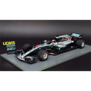 Spark 18S355 1/18 Mercedes-AMG Petronas Motorsports W09 EQ Power+ - No.44 Lewis Hamilton - Mexican GP 2018 - 2018 Formula One Driver Champion (with pit board)