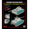 Rye Field Model 1/35 2011 Pz Kpfw IV J mit Panther F Turret