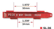 Peco SL36 HO/OO 6ft Way Gauge | Metro Hobbies