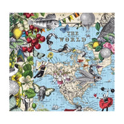 Heye 29913 Map Art Quirky World 2000pc Jigsaw Puzzle