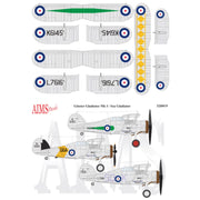 Aim Decals 32D019 1/32 Gloster Gladiator Mk.I decals