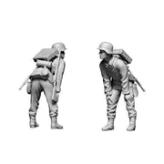 Master Box 35218 1/35 German Military Men 1944-1945 Das Maschinengewehr ist dort!
