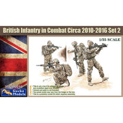 Gecko Models 35GM0016 1/35 British Infantry in Combat Circa 2010-16 Set 2 Plastic Model Kit