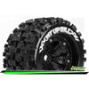 Louise LT3219BH MT-Uphill 1/8 Monster Truck Tyres Black