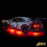 Light My Bricks Lighting Kit for LEGO Porsche 911 RSR 42096