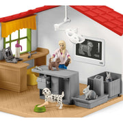 Schleich 42502 Veterinarian Practise with Pets