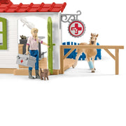 Schleich 42502 Veterinarian Practise with Pets