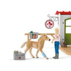 Schleich 42502 Veterinarian Practise with Pets