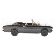 Oxford 43CCC004 1/43 Ford Cortina MKII Crayford Convertible Black and White