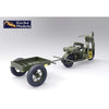 Gecko Models 35GM0041 1/35 M53 Scooter Cushman with John Wood M3A4 Utility Hand Cart Mod. 1943 and US Paratroops (Set 1)