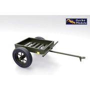 Gecko Models 35GM0041 1/35 M53 Scooter Cushman with John Wood M3A4 Utility Hand Cart Mod. 1943 and US Paratroops (Set 1)