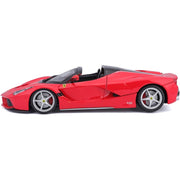 Bburago 26022 1/24 Ferrari R&P LaFerrari Aperta (Open Roof) Red