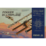 Meng QS-003s 1/24 Fokker Dr I Triplane and Blue Max Medal Limited Edition