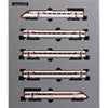 Kato 10-1674 N Scale British Rail Class 800/2 LNER AZUMA White/Red 5 Car Set