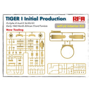 Rye Field Models 5050 1/35 Tiger I Initial Production Early 1943 with Full Interior