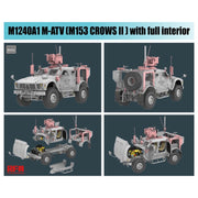 Rye Field Model 5052 1/35 M1240A1 M-ATV M153 CROWS II With Full Interior
