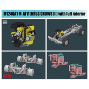 Rye Field Model 5052 1/35 M1240A1 M-ATV M153 CROWS II With Full Interior