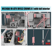 Rye Field Model 5052 1/35 M1240A1 M-ATV M153 CROWS II With Full Interior