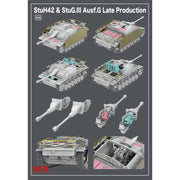 Rye Field Models 5086 1/35 StuH42 and StuG.III Ausf.G Late Production
