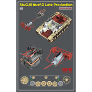 Rye Field Models 5088 1/35 StuG.III Ausf.G Late Production with Full Interior