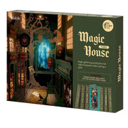 Robotime Rolife DIY Bookends Magic House