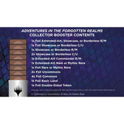 Magic the Gathering D and D Dungeons and Dragons Adventures in the Forgotten Realms Collector Booster