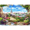 Funbox 102649 Parisian Gardens 1000pc Jigsaw Puzzle