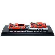 Road Ragers 1/64 Gibson XY Falcon Ute/Trailer and GTHO Phase III Race Car Set