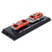Road Ragers 1/64 Gibson XY Falcon Ute/Trailer and GTHO Phase III Race Car Set