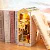 Robotime Rolife DIY Bookends Sunshine Town