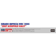Hasegawa 20558 1/24 Subaru Impreza WRC 2005 2007 Acropolis Rally