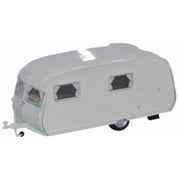 Oxford 76CC001 OO 1/76 Carlight Continental Caravan Light Grey