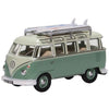 Oxford 76VWS005 1/76 VW T1 Samba Bus with Surfboards Turquoise/Blue White