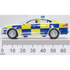 Oxford 76XF008 OO 1/76 Surrey Police Jaguar XF