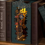 Robotime Rolife DIY Bookends Magic House