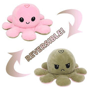 Reversible Plushie Octopus Heart/Broken Heart