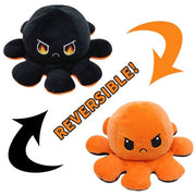 Reversible Plushie Octopus Fire Eyes