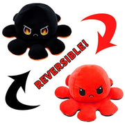 Reversible Plushie Octopus Fire Eyes