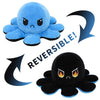 Reversible Plushie Octopus Fire Eyes