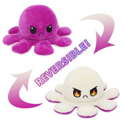 Reversible Plushie Octopus Fire Eyes